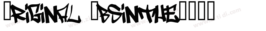 Original Absinthe字体转换